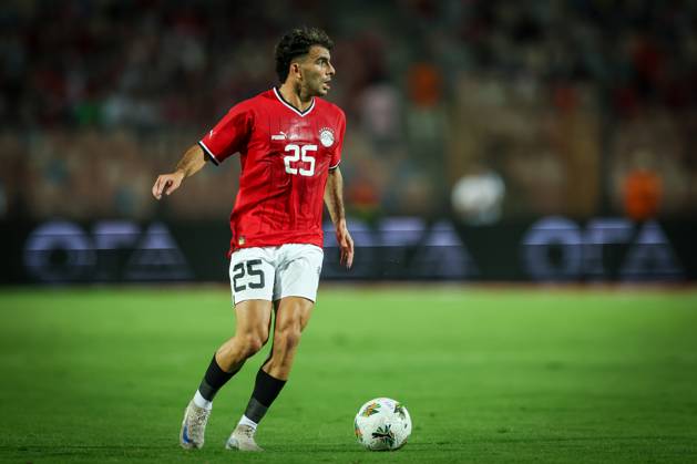 Egypt vs Mauritania - Africa Cup Of Nations Qualifier Ahmed Mostafa of Egypt participates in the Africa Cup of Nations Qualifiers 2025, match number 61 between Egypt and Mauritania, at Cairo International Stadium in Cairo, Egypt, on October 11, 2024. Cairo Egypt Copyright: xAymanxArefx originalFilename:aref-notitle241011_npSNX