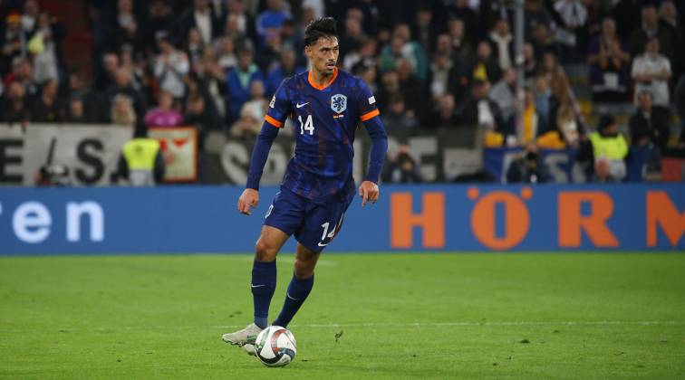 BAU 14.10..2024 München Fußball Länderspiel Deutschland vs. Niederlande, Tijani Reijnders (NED)