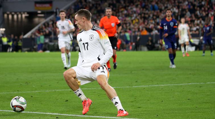 BAU 14.10..2024 München Fußball Länderspiel Deutschland vs. Niederlande, Florian Wirtz (GER)