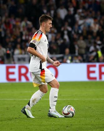 BAU 14.10..2024 München Fußball Länderspiel Deutschland vs. Niederlande, Angelo Stiller (GER)