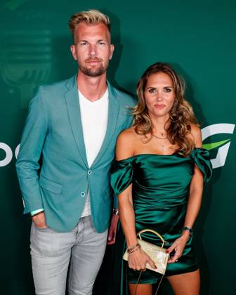 Wielerclub Wattage De Eddy s Award Show 2024 WILLEBROEK, BELGIUM - OCTOBER 16 : Van Gucht Ruben and Beyen Ine pictured during the Wielerclub Wattage De Eddy s Award Show at the Carre on October 16, 2024 in Willebroek, Belgium, 16 10 2024 Willebroek Belgium  Copyright: xTomasxSiskx