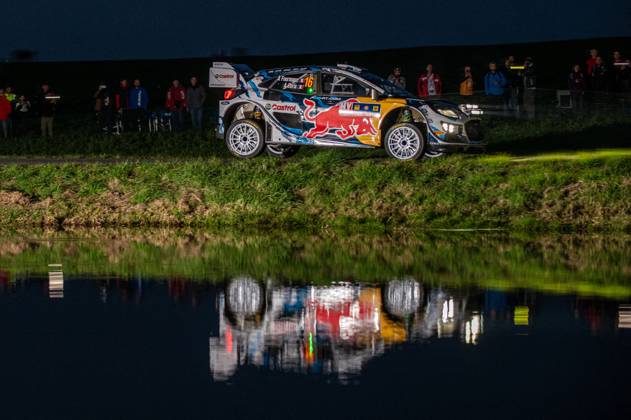 Bilder des Jahres 2024, Sport 10 Oktober Sport Themen der Woche KW42 Sport Bilder des Tages MOTORI - Rally - WRC, Motorsport Rallye, WM Central European Rally Adrien FOURMAUX(Fra),Alexandre CORIA(Fra) on a FORD Puma Rally HYBRID of a team M FORD WORLD RALLY TEAM during WRC Central European Rally 17-20 October 2024 during WRC Central European Rally, Rally race in Germany, Germany, October 17 2024 Germany Germany  Copyright: xIPAxSport ABACAx