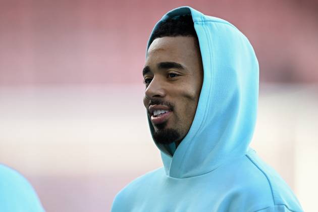 Bournemouth v Arsenal Premier League Gabriel Jesus of Arsenal before the Premier League match at the Vitality Stadium, Bournemouth UK Newspapers OUT Copyright: xJeremyxLandeyx FIL-20794-0002