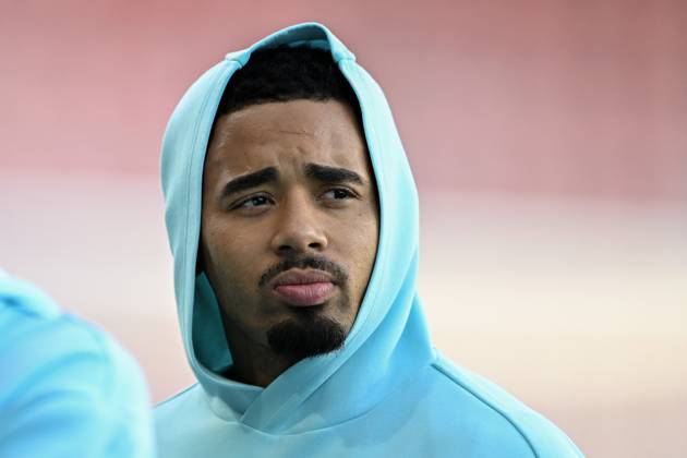 Bournemouth v Arsenal Premier League Gabriel Jesus of Arsenal before the Premier League match at the Vitality Stadium, Bournemouth UK Newspapers OUT Copyright: xJeremyxLandeyx FIL-20794-0003