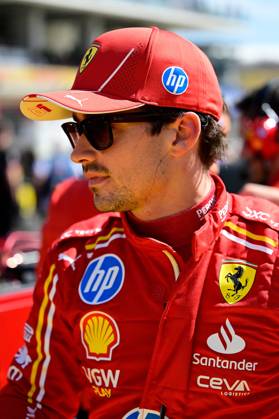 18.10.2024, xrarjax, Motorsport FIA Formel 1, Großer Preis der USA 2024 emspor, v.l. Sprint Rennen Charles Leclerc (Ferrari) Startnummer 16 (FIA REGULATIONS PROHIBIT ANY USE OF PHOTOGRAPHS as IMAGE SEQUENCES and or QUASI-VIDEO) Austin