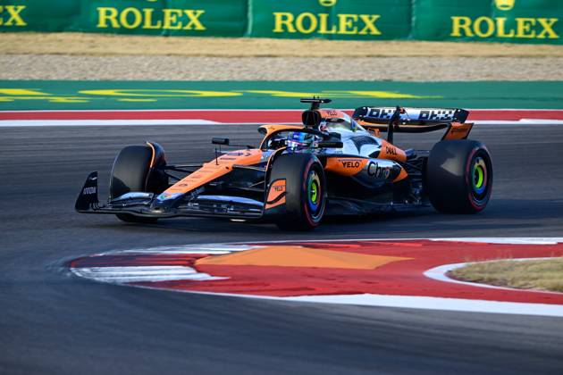 19.10.2024, xrarjax, Motorsport FIA Formel 1, Großer Preis der USA 2024 emspor, v.l. Qualifying Oscar Piastri (McLaren) Startnummer 81 (FIA REGULATIONS PROHIBIT ANY USE OF PHOTOGRAPHS as IMAGE SEQUENCES and or QUASI-VIDEO) Austin
