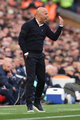 Football - 2024 2025 Premier League - Liverpool v Chelsea - Anfield - Sunday 20th October 2024 Liverpool manager Arne Slot