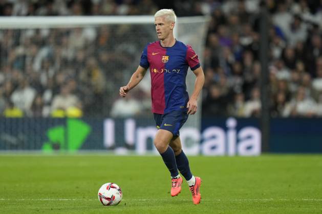 ESP: Real Madrid v FC Barcelona, Barca La Liga EA Sports. Date 11 Dani Olmo of FC Barcelona during the La Liga EA Sports match between Real Madrid and FC Barcelona played at Santiago Bernabeu Stadium on October 26, 2024 in Madrid, Spain. kpng Copyright: xCesarxCebollax xPRESSINPHOTOx PS_241026_RMA_BAR_264