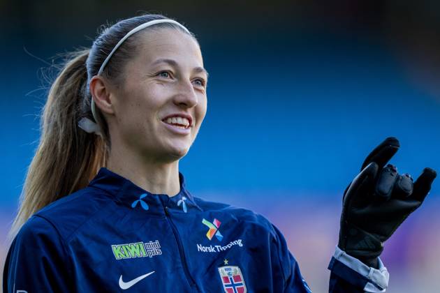 Football, training with Norways womens national team Oslo 20241028 Goalkeeper Cecilie Haustaker Fiskerstrand during a training session with the womens national football team at Ullevaal Stadium Photo Fredrik Varfjell NTB Oslo Norway EDITORIAL USE ONLY RESTRICTED USE FOR BETTING COMPANIES Copyright: xFredrikxVarfjellx xNTBx
