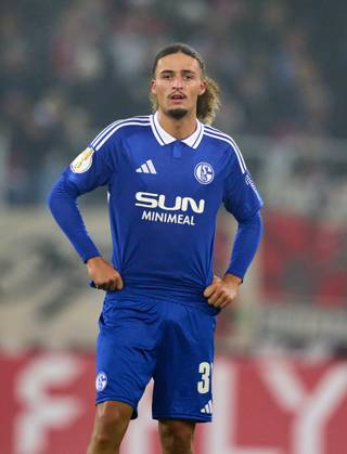 Taylan Bulut, S04 Nr. 31 in the DFB Pokal match FC AUGSBURG - FC SCHALKE 04 3-0 on Oct 29, 2024 in Augsburg, Germany. Season 2024 2025, 2.Runde, FCA