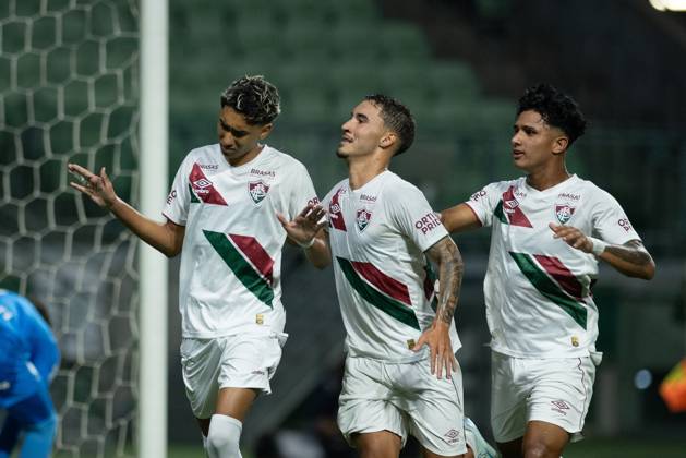 Fluminense is the champion of the Brazilian under-17 football championship Sao paulo (sp), 11 01 2024 - brazilian under-17 palmeiras vs fluminense - isaque celebrates his goal in the match between palmeiras and fluminense, valid for the final of the brazilian under-17 football championship, on the night of this friday, november 1st, at allianz parque, in sao paulo-sp. (Foto: Ronaldo Barreto Thenews2 imago images) SPO  Copyright: xRONALDOxBARRETOx