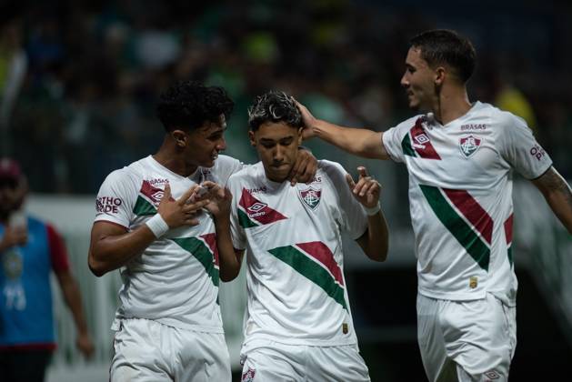 Fluminense is the champion of the Brazilian under-17 football championship Sao paulo (sp), 11 01 2024 - brazilian under-17 palmeiras vs fluminense - isaque celebrates his goal in the match between palmeiras and fluminense, valid for the final of the brazilian under-17 football championship, on the night of this friday, november 1st, at allianz parque, in sao paulo-sp. (Foto: Ronaldo Barreto Thenews2 imago images) SPO  Copyright: xRONALDOxBARRETOx