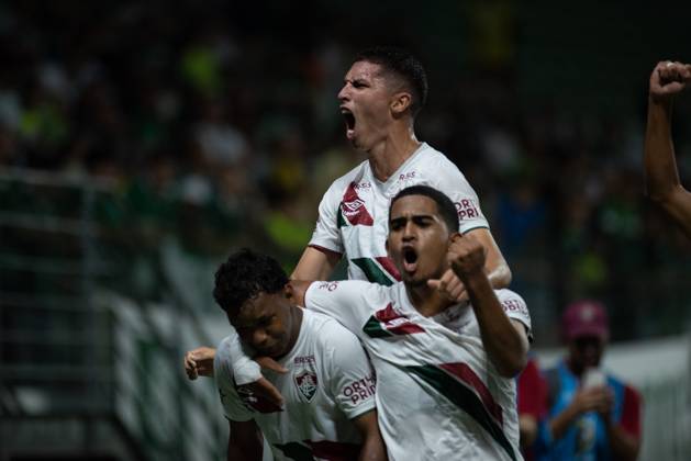 Fluminense is the champion of the Brazilian under-17 football championship Sao paulo (sp), 11 01 2024 - brazilian under-17 palmeiras vs fluminense - isaque celebrates his goal in the match between palmeiras and fluminense, valid for the final of the brazilian under-17 football championship, on the night of this friday, november 1st, at allianz parque, in sao paulo-sp. (Foto: Ronaldo Barreto Thenews2 imago images) SPO  Copyright: xRONALDOxBARRETOx