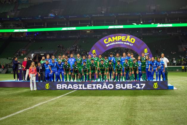 Fluminense is the champion of the Brazilian under-17 football championship Sao paulo (sp), 11 01 2024 - brazilian under-17 palmeiras vs fluminense - match between palmeiras and fluminense, valid for the final of the brazilian under-17 football championship, on the night of this friday, november 1st, at allianz parque, in sao paulo-sp. (Foto: Ronaldo Barreto Thenews2 imago images) SPO  Copyright: xRONALDOxBARRETOx