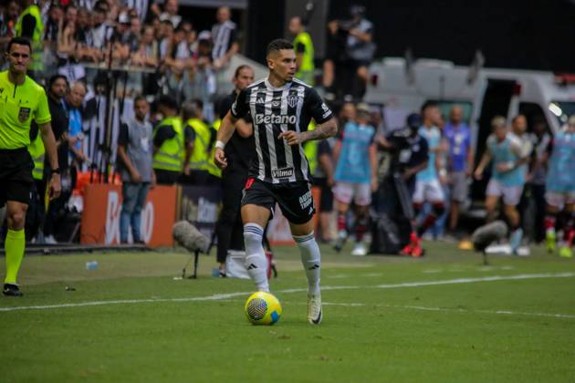 Atlético MG x Flamengo BELO HORIZONTE, MG - 10.11.2024: ATLÉTICO MG X FLAMENGO - Paulinho in the match between Atlético-MG and Flamengo, the second game of the 2024 Copa do Brasil Final, this Sunday (10), at 4 pm (Brasília time), at Arena MRV, in Belo Horizonte. Photo Allan Calisto Fotoarena. (Photo: Allan Calisto Fotoarena) x2649640x AllanxCalisto