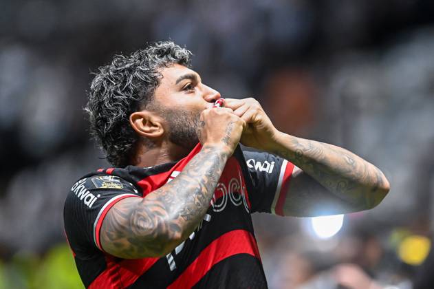 Atlético MG x Flamengo BELO HORIZONTE, MG - 10.11.2024: ATLÉTICO MG X FLAMENGO - Gabriel Barbosa, Gabigol, Flamengo Champion during Atlético MG x Flamengo, match valid for the final of the Copa do Brasil 2024, held at the Arena MRV stadium, located in the city of Belo Horizonte, MG, on the afternoon of this Sunday (10). (Photo: Nayra Halm Fotoarena) x2649680x NayraxHalm