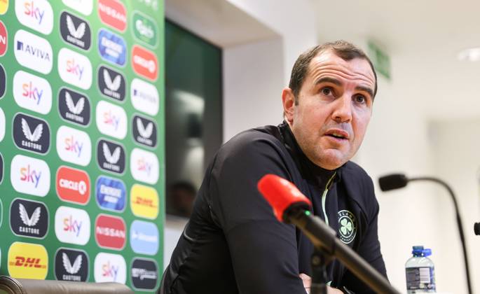 Republic of Ireland press conference, PK, Pressekonferenz FAI National Training Centre, Dublin 11 11 2024 Assistant Manager John O™Shea John O™Shea 11 11 2024 Copyright: x INPHO NickxElliottx EB9A8535