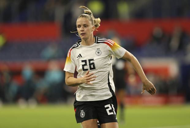 Foto : Vivien ENDEMANN ( GER ) Fussball international, Frauen Länderspiel in Duisburtg am Mo. 28.10.2024 Deutschland - Australien 1 - 2