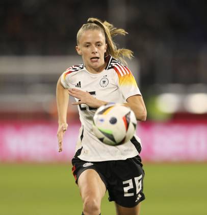 Foto : Vivien ENDEMANN ( GER ) Fussball international, Frauen Länderspiel in Duisburtg am Mo. 28.10.2024 Deutschland - Australien 1 - 2