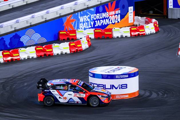 MOTORI - Rally - Fia World Rally Championship WRC, Motorsport Rallye, WM FORUM8 Rally Japan 2024 ,They Face Ss1 Toyota Stadium,During Fia World Rally Championship Wrc FORUM8 Rally Japan 2024 19 November, Okazaki Japan Okazaki Japan Copyright: xIPAxSport ABACAx