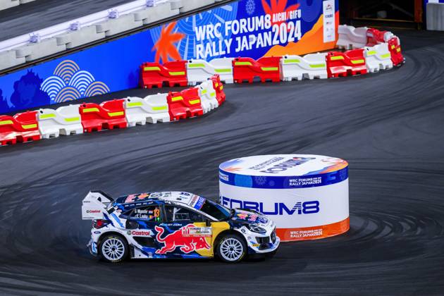 MOTORI - Rally - Fia World Rally Championship WRC, Motorsport Rallye, WM FORUM8 Rally Japan 2024 ,They Face Ss1 Toyota Stadium,During Fia World Rally Championship Wrc FORUM8 Rally Japan 2024 19 November, Okazaki Japan Okazaki Japan Copyright: xIPAxSport ABACAx