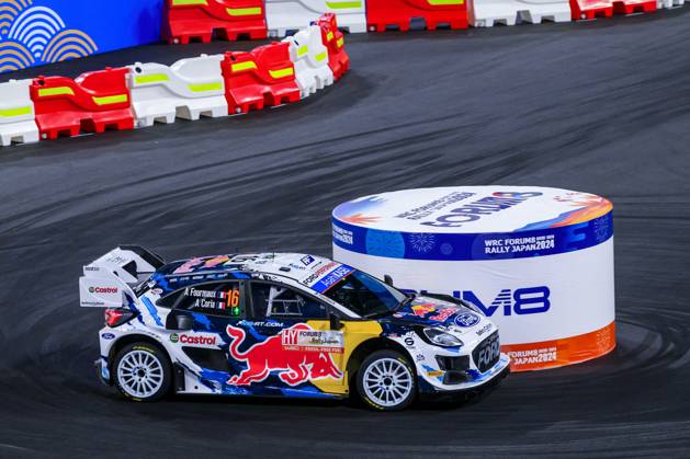 MOTORI - Rally - Fia World Rally Championship WRC, Motorsport Rallye, WM FORUM8 Rally Japan 2024 ,They Face Ss1 Toyota Stadium,During Fia World Rally Championship Wrc FORUM8 Rally Japan 2024 19 November, Okazaki Japan Okazaki Japan Copyright: xIPAxSport ABACAx