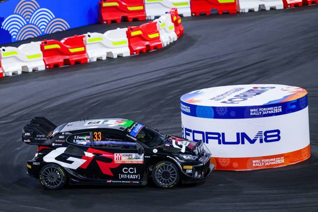 MOTORI - Rally - Fia World Rally Championship WRC, Motorsport Rallye, WM FORUM8 Rally Japan 2024 ,They Face Ss1 Toyota Stadium,During Fia World Rally Championship Wrc FORUM8 Rally Japan 2024 19 November, Okazaki Japan Okazaki Japan Copyright: xIPAxSport ABACAx