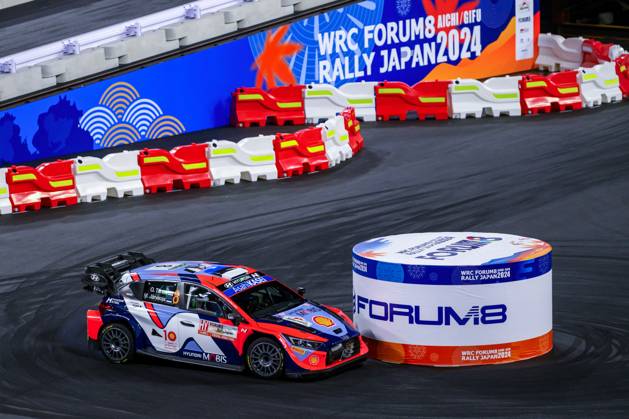 MOTORI - Rally - Fia World Rally Championship WRC, Motorsport Rallye, WM FORUM8 Rally Japan 2024 ,They Face Ss1 Toyota Stadium,During Fia World Rally Championship Wrc FORUM8 Rally Japan 2024 19 November, Okazaki Japan Okazaki Japan Copyright: xIPAxSport ABACAx