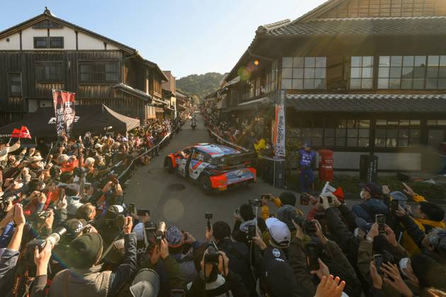 MOTORI - Rally - Fia World Rally Championship WRC, Motorsport Rallye, WM FORUM8 Rally Japan 2024 Driver Thierry Neuville And Co-Driver Martijn Wydaeghe Of The Team Hyundai Shell Mobis World Rally Team,Hyundai I20 N Rally1 Hybrid,They Face 3rd The Day Of The Race During Fia World Rally Championship Wrc FORUM8 Rally Japan 2024 23 November, Okazaki Japan Okazaki Japan Copyright: xIPAxSport ABACAx