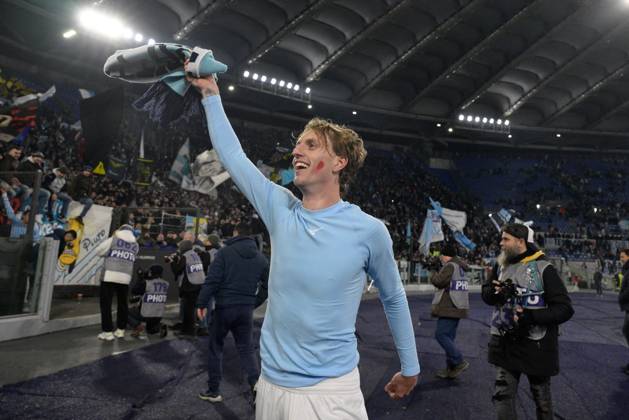 CALCIO - Serie A - SS Lazio vs Bologna FC Lazio s Nicolo Rovella during the Italian Football Championship League A 2024 2025 match between SS Lazio vs Bologna FC at the Olimpic Stadium in Rome on 24 November 2024. Rome Italy  Copyright: xIPAxSport ABACAx