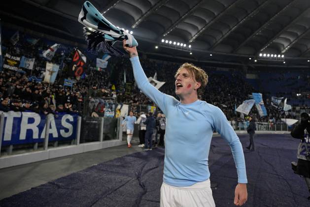 CALCIO - Serie A - SS Lazio vs Bologna FC Lazio s Nicolo Rovella during the Italian Football Championship League A 2024 2025 match between SS Lazio vs Bologna FC at the Olimpic Stadium in Rome on 24 November 2024. Rome Italy  Copyright: xIPAxSport ABACAx