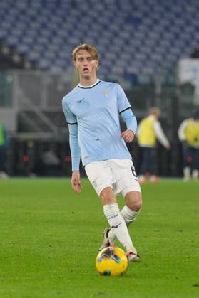 CALCIO - Serie A - SS Lazio vs Bologna FC Lazio s Nicolo Rovella during the Italian Football Championship League A 2024 2025 match between SS Lazio vs Bologna FC at the Olimpic Stadium in Rome on 24 November 2024. Rome Italy  Copyright: xIPAxSport ABACAx