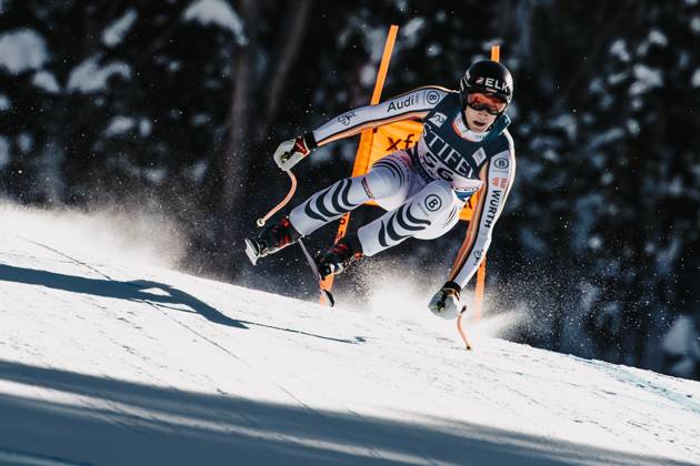 Bilder des Jahres 2024, Sport 12 Dezember Sport Themen der Woche KW 49 Sport Bilder des Tages ALPINE SKIING - FIS WC Beaver Creek BEAVER CREEK,COLORADO,USA,03.DEC.24 - ALPINE SKIING - FIS World Cup, downhill training, men. Image shows Luis Vogt (GER).  GEPAxpictures xPatrickxSteiner