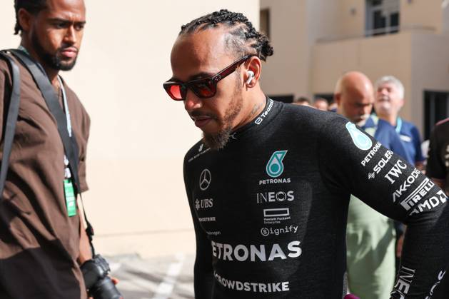 Lewis Hamilton (Mercedes AMG Petronas Formula One Team, 44), FP3, Freies Training 3, Free Practice 3, ARE, Formel 1 Weltmeisterschaft, Abu Dhabi Grand Prix, Yas Marina Circuit, 07.12.2024 ARE, Formel 1 Weltmeisterschaft, Abu Dhabi Grand Prix, Vereinigte Arabische Emirate, Yas Marina Circuit, 07.12.2024 Abu Dhabi Copyright: xEibner-Pressefoto AnnikaxGrafx EP_AGF