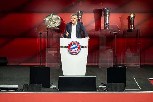 Herbert Heiner (FC Bayern Muenchen, Praesident), GER, FC Bayern Muenchen, Fussball, Bundesliga, Mitgliederversamlung, Jahreshauptversammlung, Spielzeit 2024 2025, 08.12.2024, Eibner-Pressefoto Sascha Walther GER, FC Bayern Muenchen, Fussball, Bundesliga, Mitgliederversamlung, Jahreshauptversammlung, Spielzeit 2024 2025, 08.12.2024 Muenchen Copyright: xEibner-Pressefotox EP_EER