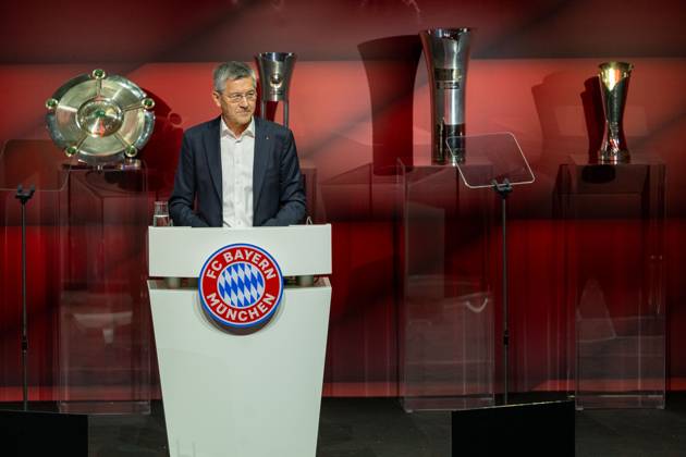 Herbert Heiner (FC Bayern Muenchen, Praesident), GER, FC Bayern Muenchen, Fussball, Bundesliga, Mitgliederversamlung, Jahreshauptversammlung, Spielzeit 2024 2025, 08.12.2024, Eibner-Pressefoto Sascha Walther GER, FC Bayern Muenchen, Fussball, Bundesliga, Mitgliederversamlung, Jahreshauptversammlung, Spielzeit 2024 2025, 08.12.2024 Muenchen Copyright: xEibner-Pressefotox EP_EER