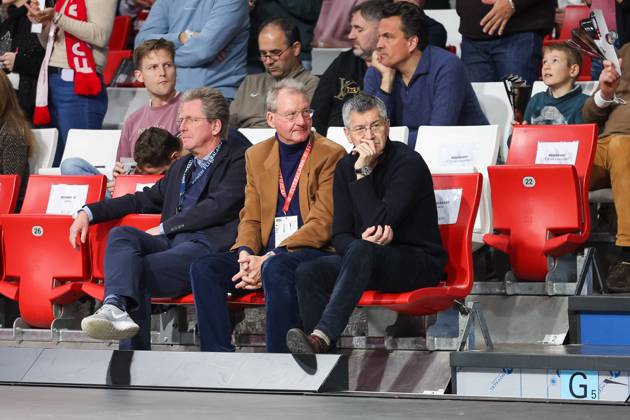 Herbert Hainer (FC Bayern Muenchen, Praesident) beim Spiel des FC Bayern Basketball, GER, FC Bayern Muenchen vs. SC RASTA Vechta, Basketball, BBL Pokal, Viertelfinale, Saison 2024 2025, 09.12.2024, GER, FC Bayern Muenchen vs. SC RASTA Vechta, Basketball, BBL Pokal, Viertelfinale, Saison 2024 2025, 09.12.2024 Muenchen Copyright: xEibner-Pressefoto JennixMaulx EP_JML