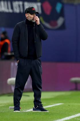 10.12.2024, xtgx, Fussball UEFA Champions League, RB Leipzig - Aston Villa emspor, v.l. Trainer Marco Rose (RB Leipzig) (DFL DFB REGULATIONS PROHIBIT ANY USE OF PHOTOGRAPHS as IMAGE SEQUENCES and or QUASI-VIDEO) Leipzig