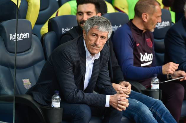 FC Barcelona, Barca v Getafe CF - La Liga Setien of FC Barcelona during the Liga match between FC Barcelona and Getafe CF at Camp Nou on February 15, 2020 in Barcelona, Spain. (Photo by DAX ESPA-Images) Barcelona Barcelona USA EDITORIAL USE ONLY Copyright: xx ZUMA-20200215_zaf_cs12_141.jpg ESPAxPhotoxAgencyx csmphototwo657630