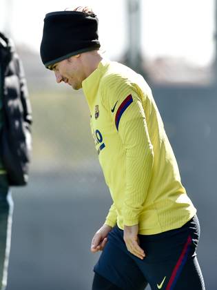 FC Barcelona, Barca Training Session and Press Comference BARCELONA, SPAIN - MARCH 06: Antoine Griezmann of FC Barcelona during the training session at Ciutat Esportiva Joan Gamper on March 06, 2020 in Barcelona, Spain. (Photo by DAX ESPA-Images) Sant Joan Despo Barcelona USA EDITORIAL USE ONLY Copyright: xx ZUMA-20200306_zaf_cs12_003.jpg ESPAxPhotoxAgencyx csmphototwo667423