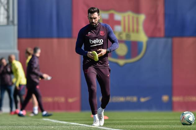 FC Barcelona, Barca Training Session and Press Comference BARCELONA, SPAIN - MARCH 06: Eder Sarabia of FC Barcelona during the training session at Ciutat Esportiva Joan Gamper on March 06, 2020 in Barcelona, Spain. (Photo by DAX ESPA-Images) Sant Joan Despo Barcelona USA EDITORIAL USE ONLY Copyright: xx ZUMA-20200306_zaf_cs12_011.jpg ESPAxPhotoxAgencyx csmphototwo667437
