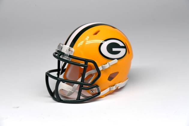 NFL, American Football Herren, USA Creative Detailed view of Green Bay Packers helmet. EDITORIAL USE ONLY Copyright: xImagexofxSportx ImagexofxSportx iosphotos188489