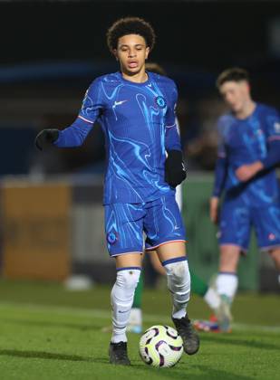 - Chelsea U21, U 21 v Sporting CP U21, Premier League International Cup, Kingsmeadow Stadium, London, UK - 7th January 2025. Daniel Weir Crystal Pix Richard Olise of Chelsea U21. - Chelsea U21 v Sporting CP U21, Premier League International Cup, Kingsmeadow Stadium, London, UK - 7th January 2025. Daniel Weir Crystal Pix London Kingsmeadow Stadium UK Copyright: xDanxWeirx CP_Chelsea_U21_Sporting_CP_U21_38