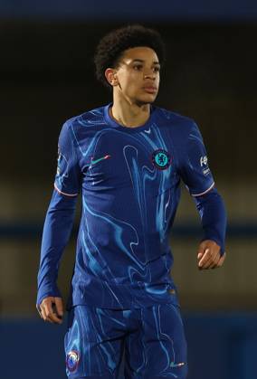 - Chelsea U21, U 21 v Sporting CP U21, Premier League International Cup, Kingsmeadow Stadium, London, UK - 7th January 2025. Daniel Weir Crystal Pix Richard Olise of Chelsea U21. - Chelsea U21 v Sporting CP U21, Premier League International Cup, Kingsmeadow Stadium, London, UK - 7th January 2025. Daniel Weir Crystal Pix London Kingsmeadow Stadium UK Copyright: xDanxWeirx CP_Chelsea_U21_Sporting_CP_U21_47