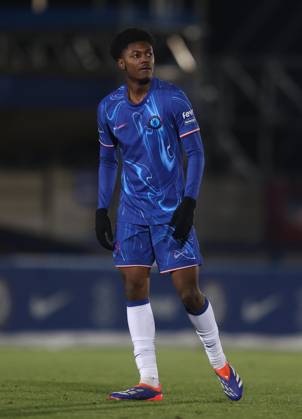 - Chelsea U21, U 21 v Sporting CP U21, Premier League International Cup, Kingsmeadow Stadium, London, UK - 7th January 2025. Daniel Weir Crystal Pix Sam Rak Sakyi of Chelsea U21. - Chelsea U21 v Sporting CP U21, Premier League International Cup, Kingsmeadow Stadium, London, UK - 7th January 2025. Daniel Weir Crystal Pix London Kingsmeadow Stadium UK Copyright: xDanxWeirx CP_Chelsea_U21_Sporting_CP_U21_59