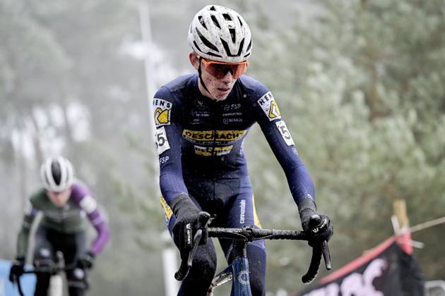 Belgian championship Cyclocross Zolder - day 1 ZOLDER, BELGIUM - JANUARY 11 : VAN DEN BOER Arthur during the Junior Race of the 2025 Belgian Championships cyclocross in Zolder, Belgium, 11 01 2025 Zolder Belgium Copyright: xSesx