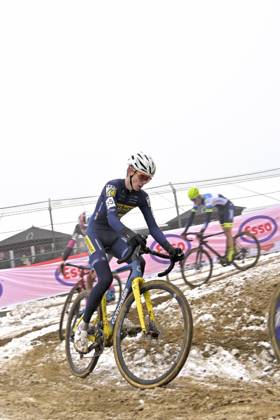 Belgian championship Cyclocross Zolder - day 1 ZOLDER, BELGIUM - JANUARY 11 : LEJEUNE Giel during the Junior Race of the 2025 Belgian Championships cyclocross in Zolder, Belgium, 11 01 2025 Zolder Belgium Copyright: xSesx