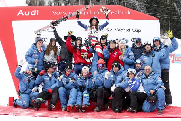Bilder des Jahres 2025, Sport 01 Januar Sport Themen der Woche KW02 Sport Bilder des Tages ALPINE SKIING - FIS WC Sankt Anton SANKT ANTON,AUSTRIA,12.JAN.25 - ALPINE SKIING - FIS World Cup, Super G, ladies. Image shows .  GEPAxpictures xPatrickxSteiner