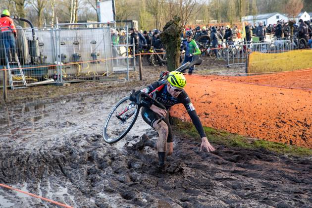NK Cyclocross Oisterwijk Elite mannen Oisterwijk (NED), CYCLOCROSS, JANUARY 12 Bart Kortleve Gefotografeerd tijdens het Nederlands Kampioenschap veldrijden in Oisterwijk Content not available for redistribution in The Netherlands directly or indirectly through any third parties. Copyright: xSportfotoxPhotoagencyx