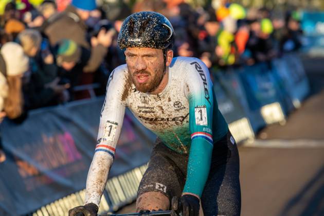 NK Cyclocross Oisterwijk Elite mannen Oisterwijk (NED), CYCLOCROSS, JANUARY 12 Brons voor Joris Nieuwenhuis Gefotografeerd tijdens het Nederlands Kampioenschap veldrijden in Oisterwijk Content not available for redistribution in The Netherlands directly or indirectly through any third parties. Copyright: xSportfotoxPhotoagencyx